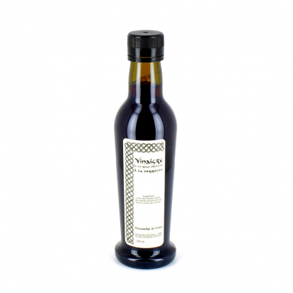Vinaigre de vin rouge bio aromatisé à la sarriette