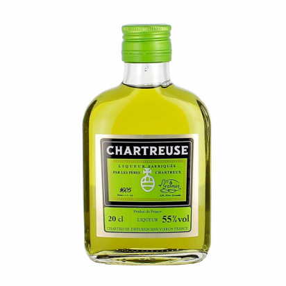 Chartreuse Verte en flasque