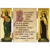 Triptyque de sainte Thérèse sur l'action de grâce de Triptyques