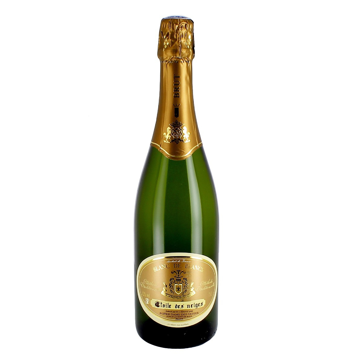 Champagne Sans Alcool Vin Mousseux Chardonnay 75cl Coffret 6 Bouteilles Le  Petit Etoile | bol