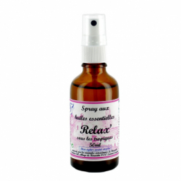 Spray d'ambiance bio Relax de Parfums & Huiles essentielles