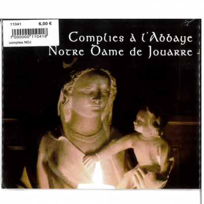 CD - Complies à l'Abbaye Notre Dame de Jouarre de Musiques religieuses