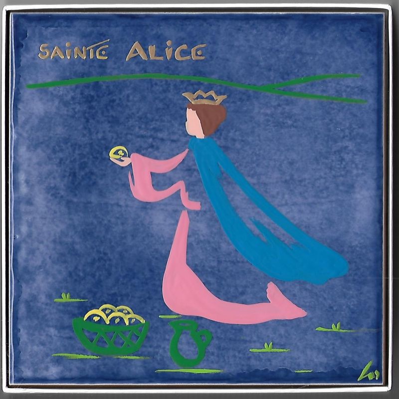 Vente en ligne Notre sainte patronne sainte Alice