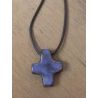 croix pendentif en terre cuite émaillée (vendue à l'unité) de Croix & Chapelets