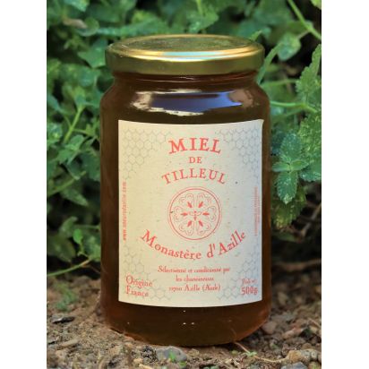 Miel de Tilleul, 100% pur et naturel - 500g (stock épuisé) de Confitures & Miels