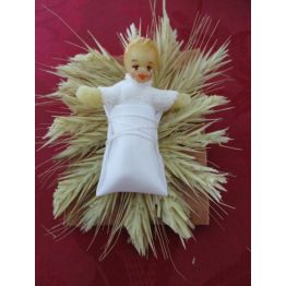 Enfant Jésus blond 5cm de Crèches de Noël