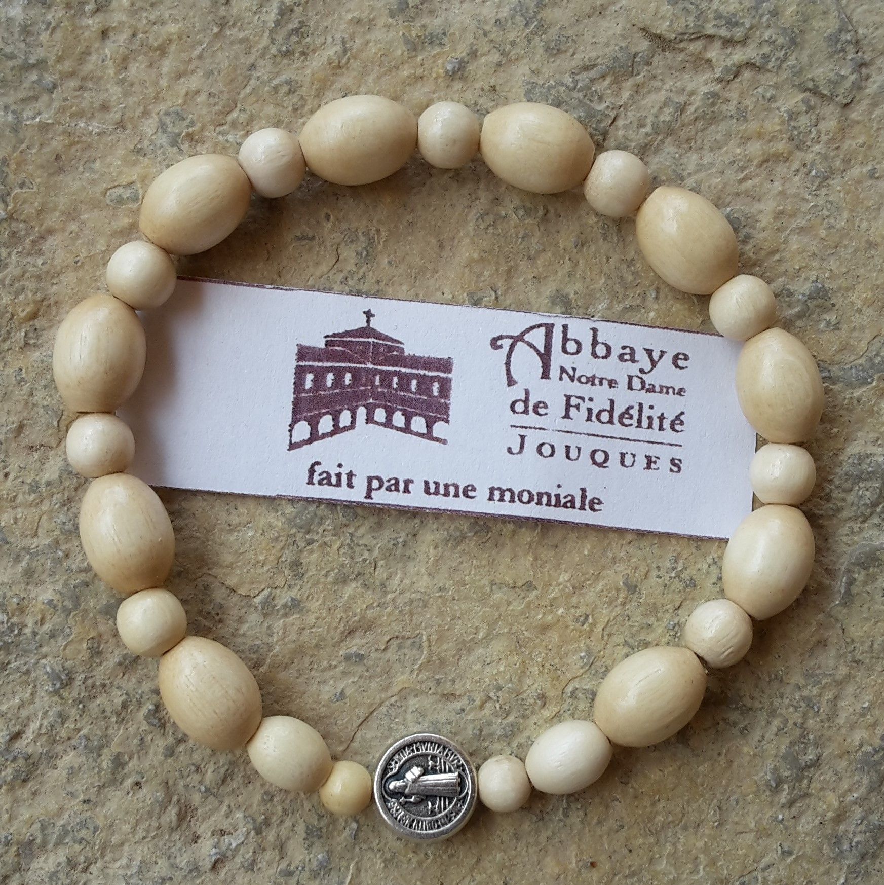 Bracelet Perles en Bois Femme, Tradition-Bois
