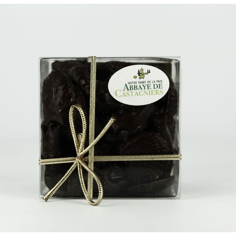 Fritures de Pâques au chocolat noir 250 g CASTAGNIERS (Abbaye NotreDamedelaPaix de)