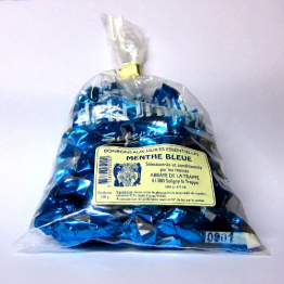 Bonbons aux huiles essentielles - Menthe bleue de Confiseries
