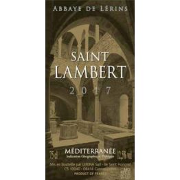 Vin rouge de pays de méditerranée - Saint lambert - BIO ~ 2017 