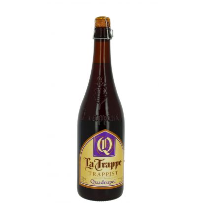Bière Ambrée Trappiste - Quadrupel - 75 cL 