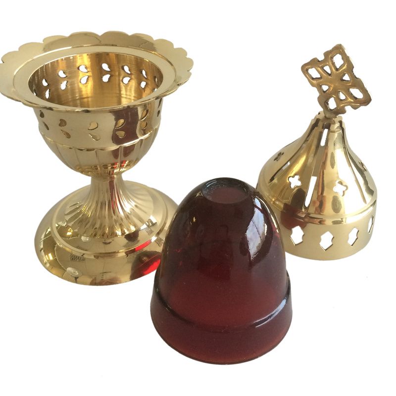 Bougie Décorative Cécilia 'Bulle De Lumière' - Forme Boule, Verre, Couleur Parme, Neuve
