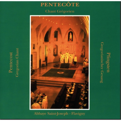 CD de chant grégorien: Pentecôte (Flavigny) de Musiques religieuses